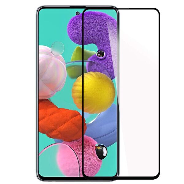

Защитное стекло Full Glue Candy для Samsung M31s с черной рамкой 5D