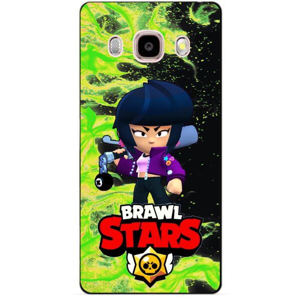

Силиконовый бампер чехол Candy для Samsung J5 2016 Galaxy J510 с Героем Brawl Stars Биби