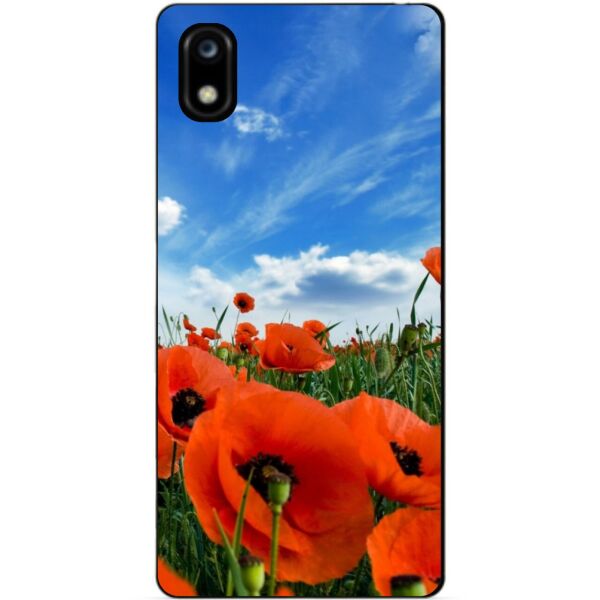 

Чехол силиконовый Candy для ZTE Blade A7 2019 с рисунком Маки
