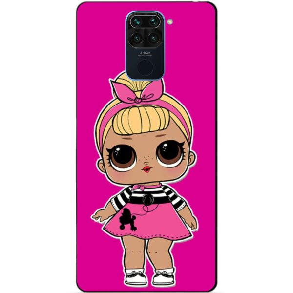 

Силиконовый бампер чехол Candy для Xiaomi Redmi Note 9 с рисунком Кукла Лол