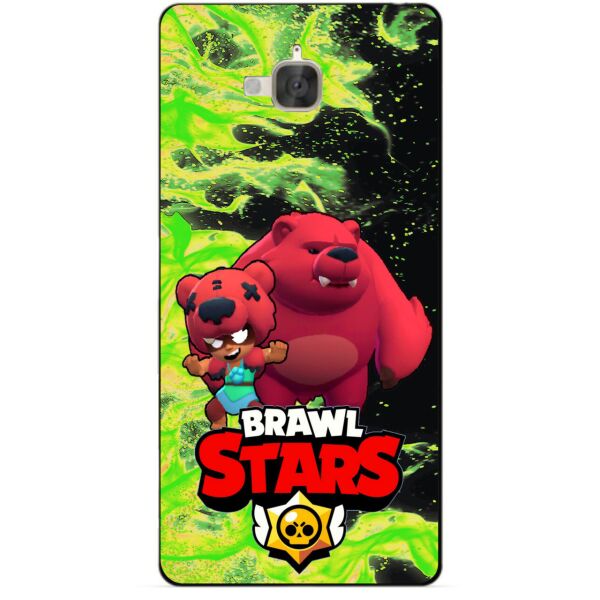 

Силиконовый бампер чехол Candy для Huawei Y6 Pro с Героем Бравл Старс Нита Мишка