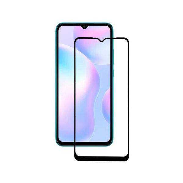 

Защитное стекло Full Glue Candy для Xiaomi Redmi 9 с черной рамкой 5D