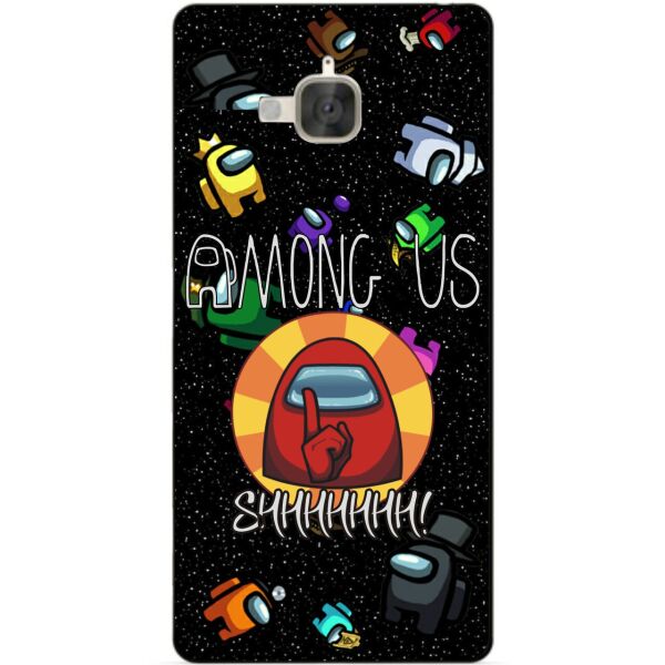 

Силиконовый бампер чехол Candy для Huawei Y6 Pro с рисунком Among Us