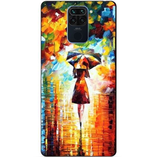 

Силиконовый бампер чехол Candy для Xiaomi Redmi Note 9 с рисунком Прогулка
