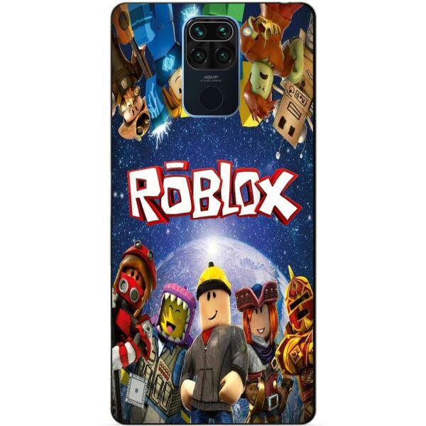 

Силиконовый бампер чехол Candy для Xiaomi Redmi Note 9 с рисунком Роблокс
