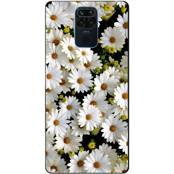 

Силиконовый бампер чехол Candy для Xiaomi Redmi Note 9 с рисунком Ромашки