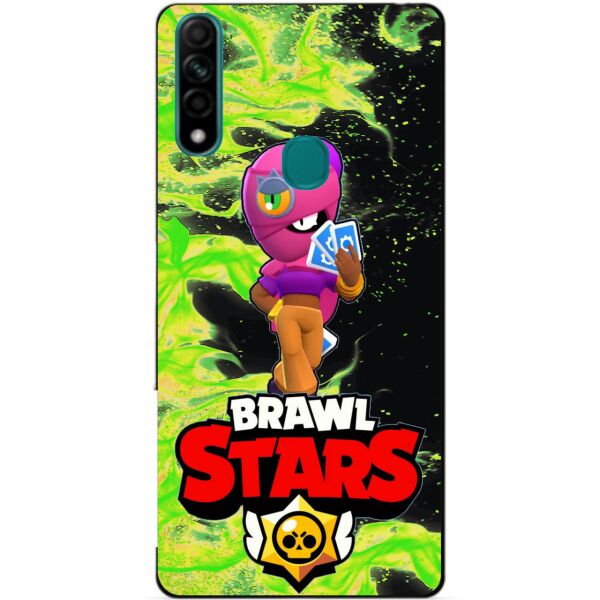 

Силиконовый чехол бампер Candy для Oppo A31 с Героем Brawl Stars Тара