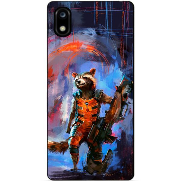 

Чехол силиконовый Candy для ZTE Blade A7 2019 с рисунком Реактивный Енот