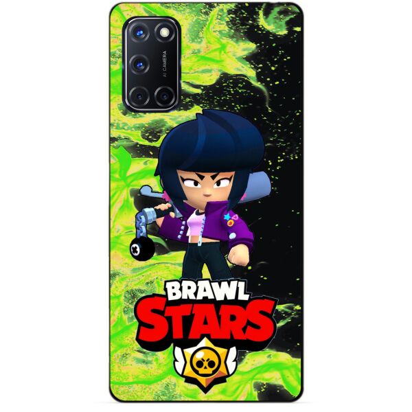 

Силиконовый чехол бампер Candy для Oppo A52 с Героем Brawl Stars Биби