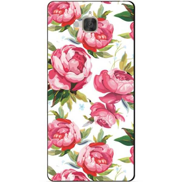 

Силиконовый бампер чехол Candy для Huawei Y6 Pro с рисунком Пионы