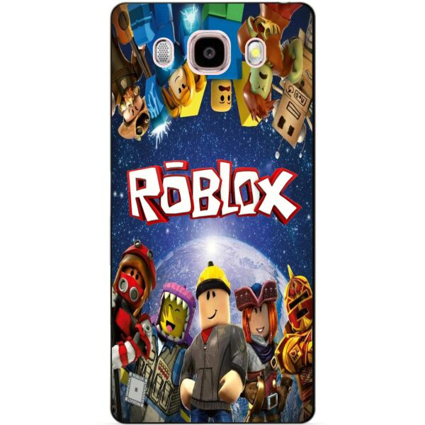 

Силиконовый бампер чехол Candy для Samsung J5 2016 Galaxy J510 с рисунком Роблокс