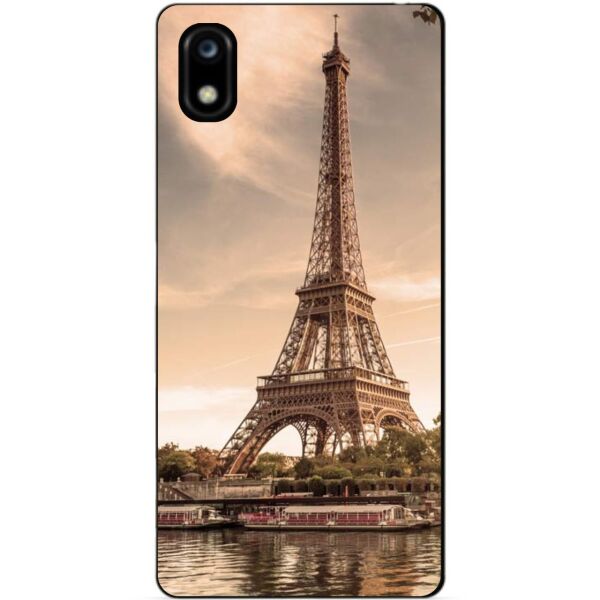 

Чехол силиконовый Candy для ZTE Blade A7 2019 с рисунком Эйфелева башня