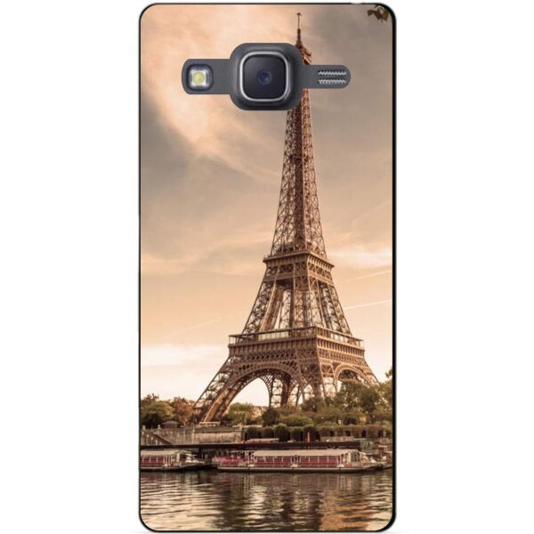 

Cиликоновый чехол бампер с рисунком Candy для Samsung Galaxy J5 J500 Париж