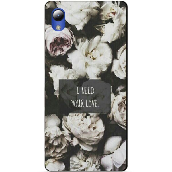 

Чехол силиконовый Candy для ZTE Blade L8 с рисунком Need Love