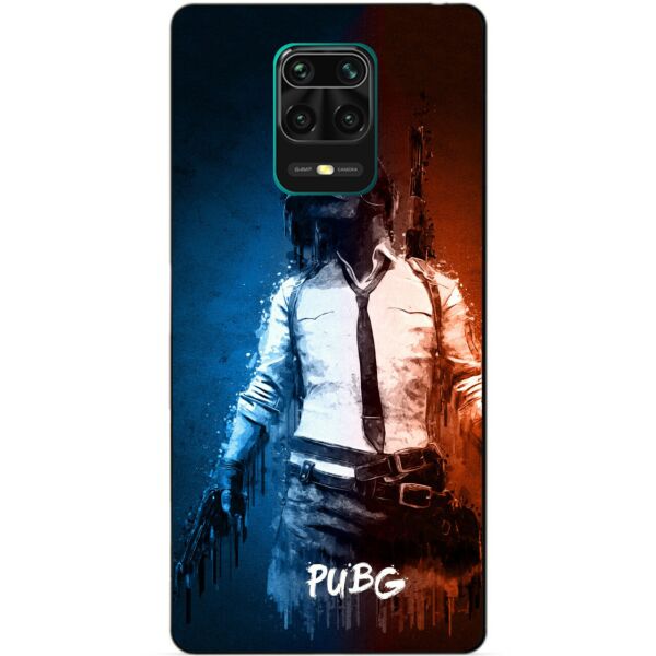 

Силиконовый бампер чехол Candy для Xiaomi Redmi Note 9s/Note 9 Pro с рисунком PUBG