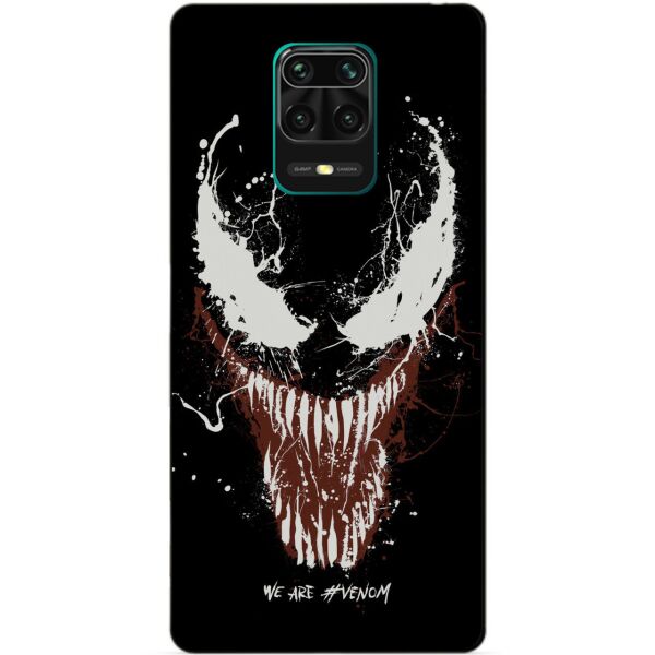

Силиконовый бампер чехол Candy для Xiaomi Redmi Note 9s/Note 9 Pro с рисунком Веном