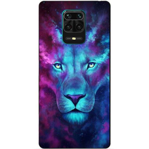 

Силиконовый бампер чехол Candy для Xiaomi Redmi Note 9s/Note 9 Pro с рисунком Космический лев