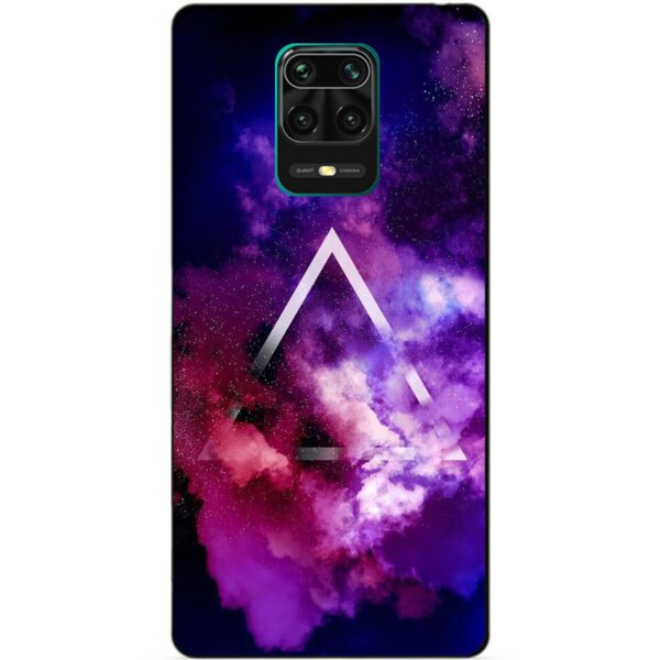 

Силиконовый бампер чехол Candy для Xiaomi Redmi Note 9s/Note 9 Pro с рисунком Космос