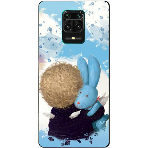 

Силиконовый бампер чехол Candy для Xiaomi Redmi Note 9s/Note 9 Pro с рисунком Любимый Зайка