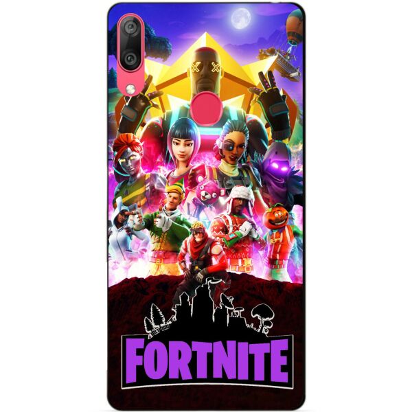 

Силиконовый бампер чехол Candy для Huawei Y7 2019 с рисунком Fortnite