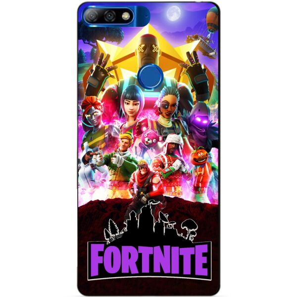 

Силиконовый бампер чехол Candy для Huawei Y7 Prime 2018 с рисунком Fortnite
