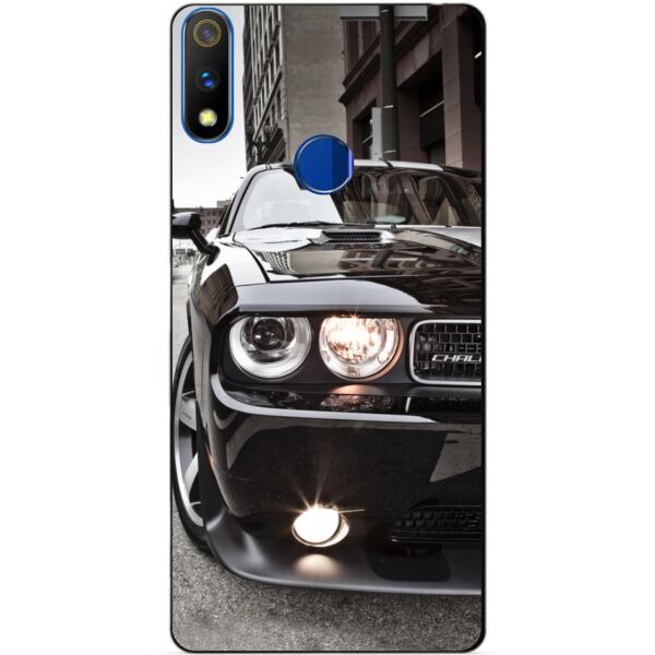 

Силиконовый чехол бампер Candy для Realme 3 Pro с рисунком Dodge