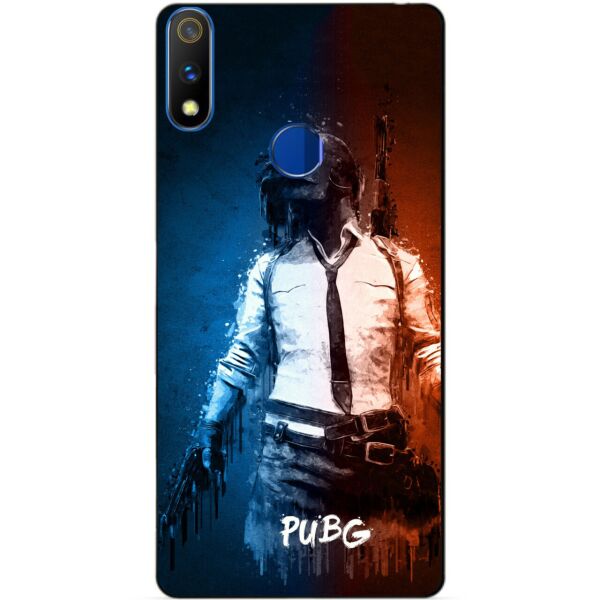 

Силиконовый чехол бампер Candy для Realme 3 Pro с рисунком PUBG