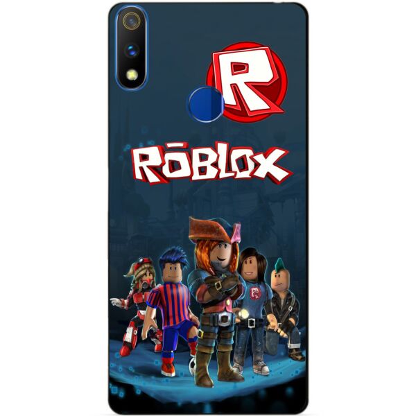 

Силиконовый чехол бампер Candy для Realme 3 Pro с рисунком Roblox