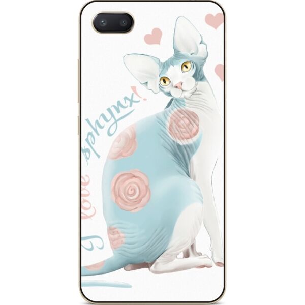 

Бампер силиконовый Candy для Iphone 8 с рисунком Сфинкс