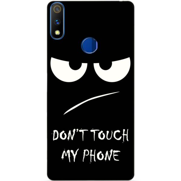 

Силиконовый чехол бампер Candy для Realme 3 Pro с рисунком Глаза
