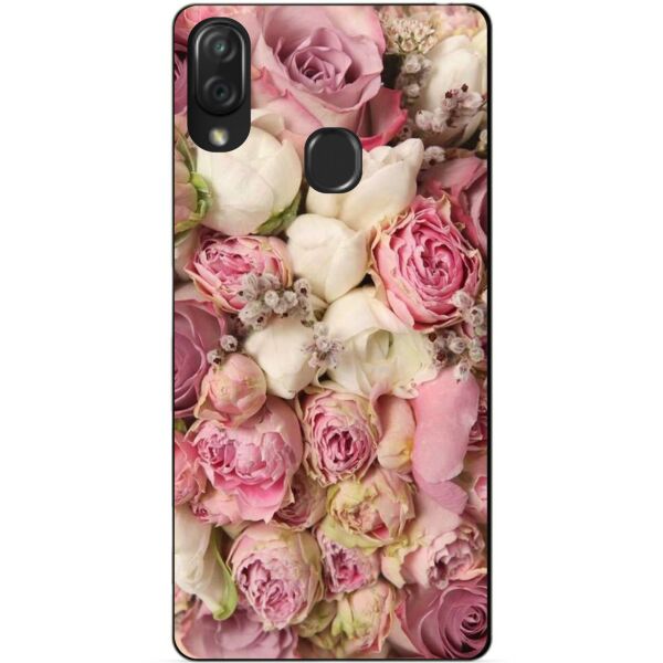 

Чехол силиконовый Candy для ZTE Blade V10 Vita Пионы
