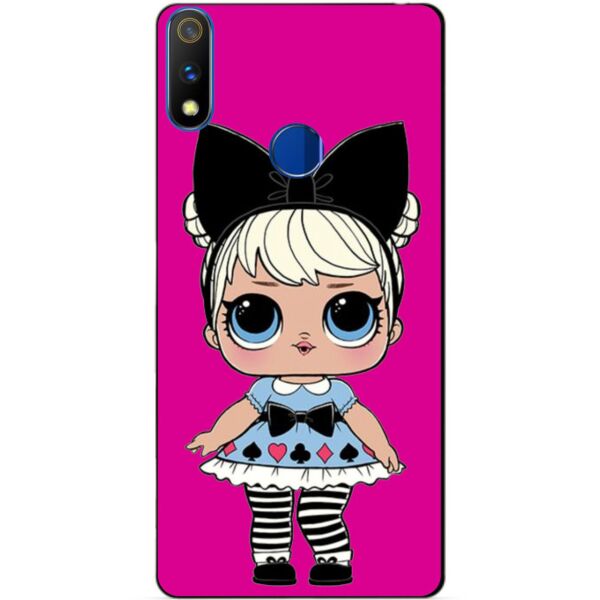 

Силиконовый чехол бампер Candy для Realme 3 Pro с рисунком Кукла Lol