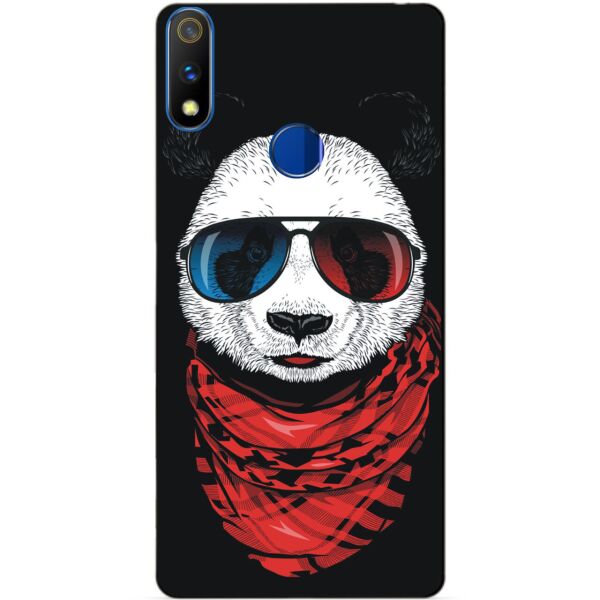 

Силиконовый чехол бампер Candy для Realme 3 Pro с рисунком Панда