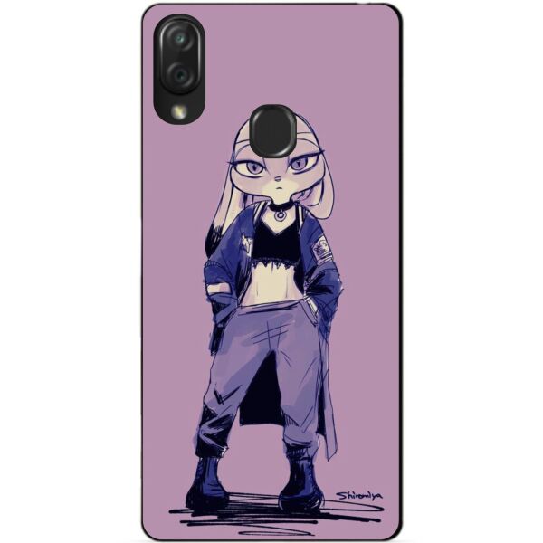 

Чехол силиконовый Candy для ZTE Blade V10 Vita с рисунком Джуди