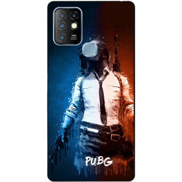 

Силиконовый бампер чехол Candy для Infinix Hot 10 Lite с рисунком PUBG