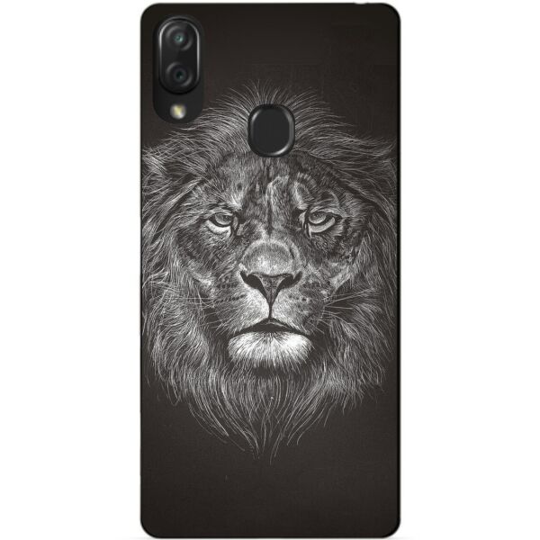 

Чехол силиконовый Candy для ZTE Blade V10 Vita с рисунком Лев