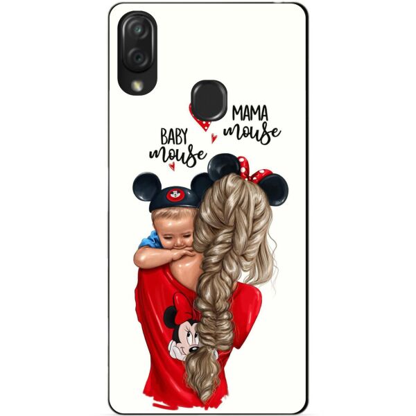 

Чехол силиконовый Candy для ZTE Blade V10 Vita с рисунком Мама и малыш