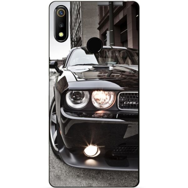

Силиконовый чехол бампер Candy для Realme 3 с рисунком Dodge