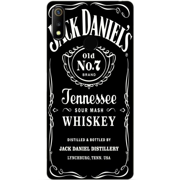 

Силиконовый чехол бампер Candy для Realme 3 с рисунком Jack Daniels