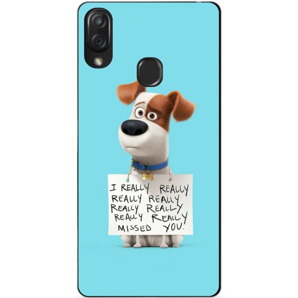

Чехол силиконовый Candy для ZTE Blade V10 Vita с рисунком Пес Макс
