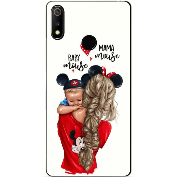 

Силиконовый чехол бампер Candy для Realme 3 с рисунком Mouse