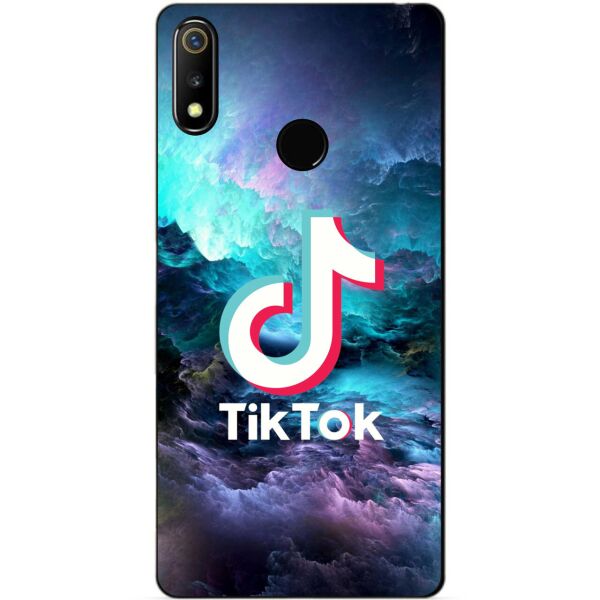 

Силиконовый чехол бампер Candy для Realme 3 с рисунком Tik Tok