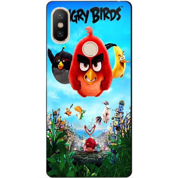 

Силиконовый бампер чехол Candy для Xiaomi Redmi S2 с рисунком Angry Birds