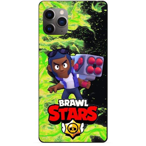 

Силиконовый бампер чехол Candy для Iphone 11 Pro с Героем Brawl Stars Брок