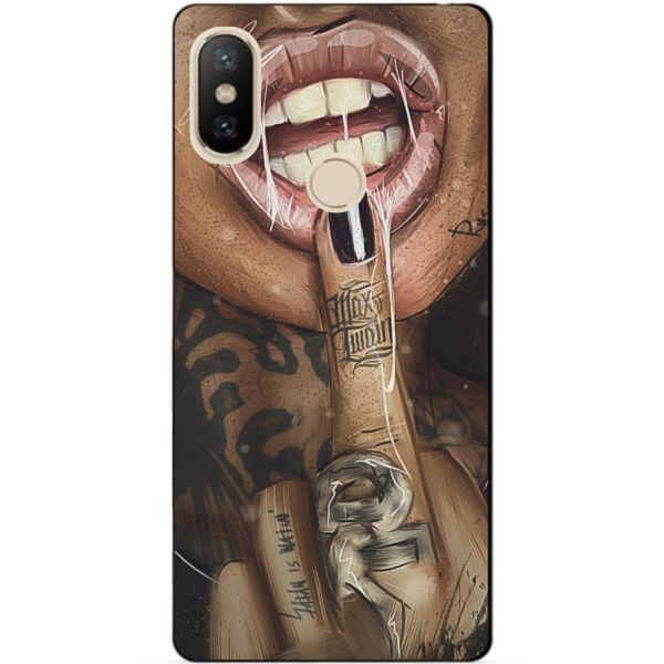 

Силиконовый бампер чехол Candy для Xiaomi Redmi S2 с рисунком Swag