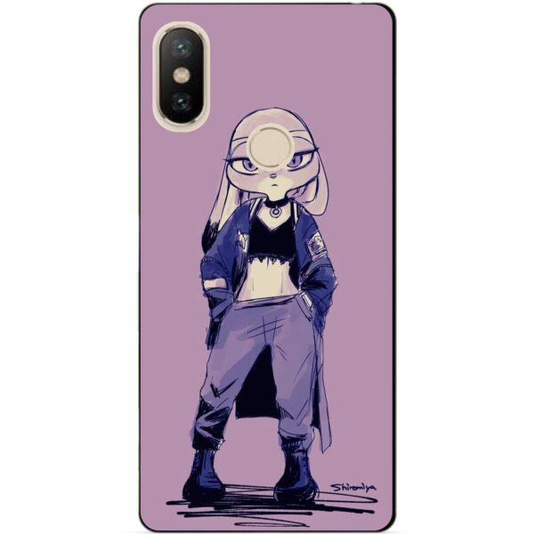 

Силиконовый бампер чехол Candy для Xiaomi Redmi S2 с рисунком Джуди