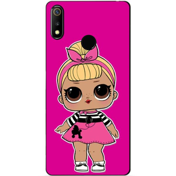 

Силиконовый чехол бампер Candy для Realme 3 с рисунком Кукла Лол