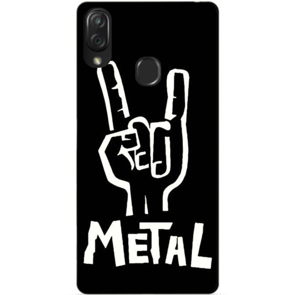 

Чехол силиконовый Candy для ZTE Blade V10 с рисунком Metal