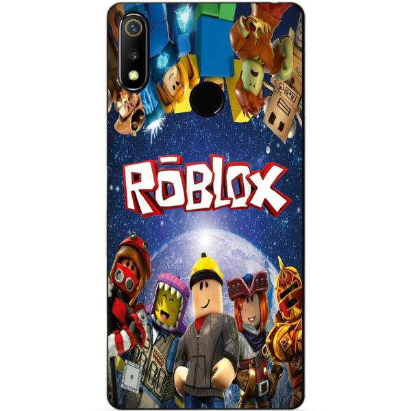 

Силиконовый чехол бампер Candy для Realme 3 с рисунком Роблокс