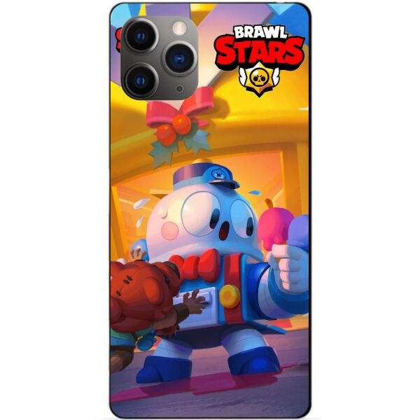 

Силиконовый бампер чехол Candy для Iphone 11 Pro с рисунком Бравл Старс Веселые каникулы Лу